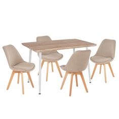 ΣΕΤ ΤΡΑΠΕΖΑΡΙΑΣ 5ΤΜΧ PALOMA HM10382 MDF TOP ΣΕ SONAMA--ΜΠΕΖ ΚΑΡΕΚΛΕΣ |  Σετ τραπεζαρίες στο espiti