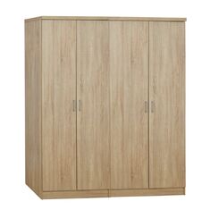 ΣΕΤ 2 ΤΜΧ ΝΤΟΥΛΑΠΑ 4ΦΥΛΛΗ SONAMA 160X42X181 HM11350.02 |  Ντουλάπες ρούχων στο espiti