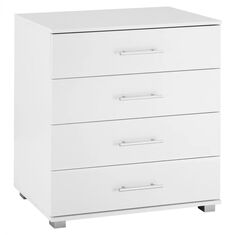 ΣΥΡΤΑΡΙΕΡΑ ΜΕΛΑΜΙΝΗΣ BRIANA HM2204.05 ME 4 ΣΥΡΤΑΡΙΑ ΛΕΥΚΗ 75x40x83Y εκ. |  Συρταριέρες -Κονσόλες στο espiti
