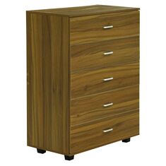 ΣΥΡΤΑΡΙΕΡΑ ΜΕΛΑΜΙΝΗΣ THORG HM8995.02- 5 ΣΥΡΤΑΡΙΑ ΣΕ ΚΑΡΥΔΙ ΧΡΩΜΑ 80Χ40Χ100Yεκ. |  Συρταριέρες -Κονσόλες στο espiti