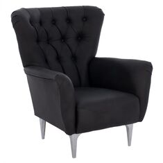 ΠΟΛΥΘΡΟΝΑ ΜΠΕΡΖΕΡΑ Τ. CHESTERFIELD ΣΕ ΧΡΩΜΑ ΜΑΥΡΟ HM9217.01 87x88x100 εκ. |  Πολυθρόνες σαλονιού στο espiti