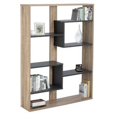 ΒΙΒΛΙΟΘΗΚΗ MARCELINE HM8772.02 100Χ21Χ124,5 ΓΚΡΙ |  Βιβλιοθήκες γραφείου στο espiti