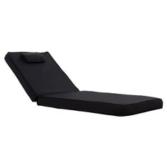 ΜΑΞΙΛΑΡΙ ΞΑΠΛΩΣΤΡΑΣ TEXTILENE 600gr/m2 2X1 SIFNOS ΜΑΥΡΟ HM11237.05T 194x70x11 εκ. |  Μαξιλάρια Εξωτερικού Χώρου στο espiti