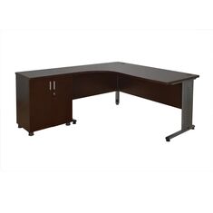 ΣΕΤ ΓΡΑΦΕΙΟΥ 2ΤΜΧ ΣΕ ΧΡΩΜΑ WENGE HM10201.02L |  Γραφεία στο espiti