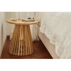 Stewehome Ξύλινο τραπεζάκι σαλονιού 40x48x50 cm 917173 |  Τραπεζάκια βοηθητικά στο espiti