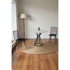 Stewehome Στρογγυλό Σετ Τραπεζαρίας 2 Ατόμων 90x90 cm 991185 |  Σετ τραπεζαρίες στο espiti