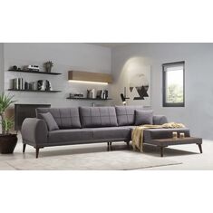 Stewehome Γωνιακού Καναπέ Bugatti 220x70x80 cm 621202 |  Καναπέδες γωνιακοί στο espiti