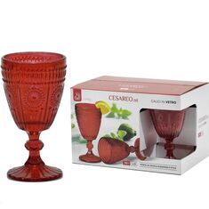 Σετ Ποτήρια Κρασιού Cesareo 30cl Κόκκινο 6Τμχ 06513511 ArteLibre |  Χριστουγεννιάτικα Διακοσμητικά στο espiti