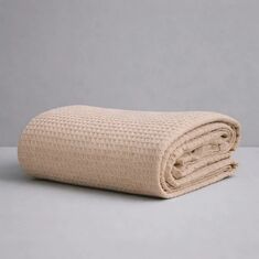 Κουβέρτα Πικέ Μονή Waffle 165χ245 Beige Astron Italy |  Κουβέρτες Βαμβακερές Μονές στο espiti