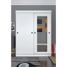Stewehome Παπουτσοθήκη με καθρέφτη και κρεμάστρα από Λευκό 140x180x180 cm 507244 |  Καλόγεροι -Κρεμάστρες στο espiti
