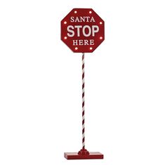 Χριστουγεννιάτικη Φωτιζόμενη Επιγραφή Santa Stop Here 110cm Με Μπαταρία 06513867 ArteLibre |  Χριστουγεννιάτικα Διακοσμητικά στο espiti