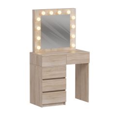 ΤΟΥΑΛΕΤΑ ΜΕ ΦΩΤΙΣΜΟ LED & ΣΥΡΤΑΡΙΑ BEYON HM2500.01 ΜΕΛΑΜΙΝΗ ΣΕ SONAMA 80x40x140Υεκ. |  Συρταριέρες -Κονσόλες στο espiti