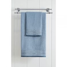 Πετσέτα προσώπου Art 3234  50x90  Γαλάζιο   Beauty Home |  Πετσέτες Προσώπου στο espiti