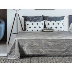 Κουβέρτα ζακάρ Art 1348 με δαντέλα υπέρδιπλη σε 4 χρώματα  230x250  Smoke Beauty Home |  Κουβέρτες Βαμβακερές Υπέρδιπλες στο espiti