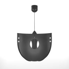 Φωτιστικό Κρεμαστό Chios Μονόφωτο Μαύρο (PP-PVC) Ε27 58x58x80cm AlphaB2B |  Οροφής στο espiti