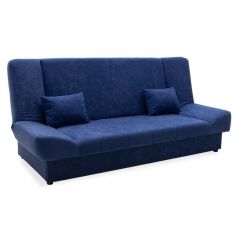 Καναπές-κρεβάτι Tiko pakoworld 3θέσιος με αποθηκευτικό χώρο ύφασμα μπλε 200x85x90εκ |  Καναπέδες-Κρεβάτι στο espiti