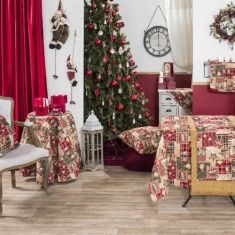 Τραπεζομάντηλο Tinsel - 140x220cm tinsel-trapezomantilo-58507 Teoran |  Χριστουγεννιάτικα Τραπεζομάντηλα  στο espiti