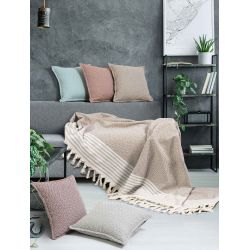 Ριχτάρι TENT BEIGE Βαμβάκι 170 x 300 εκ. MADI |  Ριχτάρια στο espiti