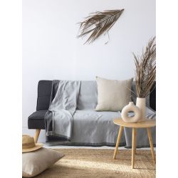 Ριχτάρι Πολυθρόνας OBA/2 GREY/BLACK Palamaiki |  Ριχτάρια στο espiti