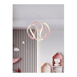 Stewehome Buket ροζ σφαιρικό LED κρεμαστό φωτιστικό 30x30x70 cm 967051 |  Οροφής στο espiti