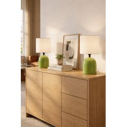Stewehome Σετ 2 μεταλλικών επιτραπέζιων φωτιστικών με αμπαζούρ 41977040 |  Επιτραπέζια στο espiti