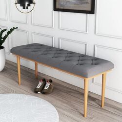 Stewehome Ταπετσαρισμένος Πάγκος 115x42x50 cm 511345 |  Βιτρίνες - Έπιπλα εισόδου στο espiti