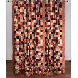 Κουρτίνα 6380 (150cm x 275cm) με τούνελ μπορντώ 6978000004428 SilkFashion |  Ετοιμες μονοχρωμες κουρτίνες στο espiti