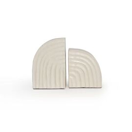 Διακοσμητικό Book End White (14x9x22) Soulworks 0750022 |  Οικιακά στο espiti