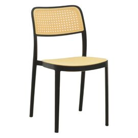 Καρέκλα Westley pakoworld pp φυσικό-μαύρο 55x47x81εκ |  Καναπέδες - Καρέκλες  στο espiti