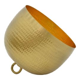 Φωτιστικό δαπέδου Lightie Inart E27 χρυσό μέταλλο Φ35x33εκ |  Δαπέδου στο espiti