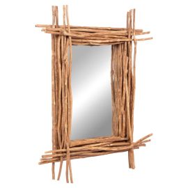 ΚΑΘΡΕΠΤΗΣ ΤΟΙΧΟΥ TWIGGER HM4442 DRIFTWOOD ΣΕ ΦΥΣΙΚΟ ΧΡΩΜΑ 80x15x100Υεκ |  Καθρέπτες στο espiti