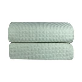 Κουβέρτα Πικέ Μονή Waffle 165χ245 Oil Astron Italy |  Κουβέρτες Βαμβακερές Μονές στο espiti