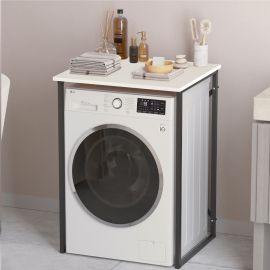 Έπιπλο πλυντηρίου Doyle Megapap χρώμα λευκό 67x60x92,8εκ. |  Σετ Μπάνιου στο espiti