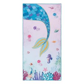 Beauty Home Πετσέτα θαλάσσης διπλής όψης παιδική Microfiber Αrt 2268 Βεραμάν       |  Πετσέτες Θαλάσσης στο espiti