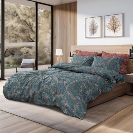 Beauty Home Σετ πάπλωμα υπέρδιπλο Art 12217 Gemini 100% Βαμβακοσατέν 300tc 220x240 Κυπαρισσί       |  Παπλώματα Υπέρδιπλα στο espiti