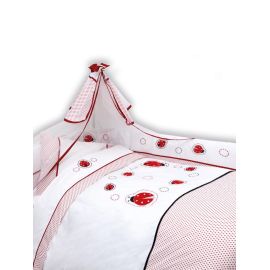 Σετ Κούνιας 6 Τεμαχίων Little Star LADYBUG Palamaiki |  Βρεφικά Σετ κούνιας στο espiti