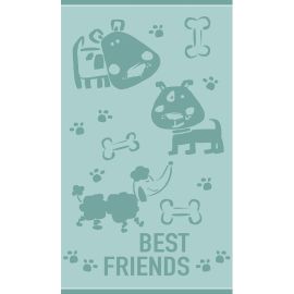 ΠΑΙΔΙΚΗ ΠΕΤΣΕΤΑ ΘΑΛΑΣΣΗΣ PUPPY LOVER AQUA (70Χ120) 70X120 MELINEN |  Πετσέτες Θαλάσσης στο espiti