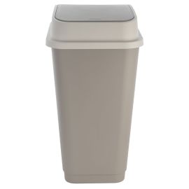 ESTIA ΚΑΔΟΣ ΑΠΟΡΡΙΜΑΤΩΝ FLIPTOP ΠΛΑΣΤΙΚΟΣ 50lt ΓΚΡΙ - 01-21986 Estia |  Κάδοι Απορριμμάτων στο espiti