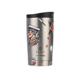 ESTIA ΘΕΡΜΟΣ TRAVEL MUG SAVE THE AEGEAN 350ml OLD SCHOOL INK - 01-31916 Estia |  Θερμός & Αξεσουάρ στο espiti
