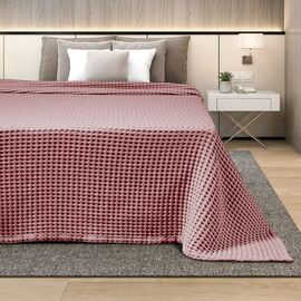 ΚΟΥΒΕΡΤΑ ΠΙΚΕ ΜΟΝΗ 170Χ240 ADAM HOME  OPAL ROSE |  Κουβέρτες Βαμβακερές Μονές στο espiti
