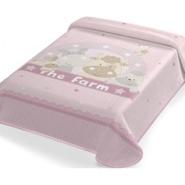 ΚΟΥΒΕΡΤΑ ΙΣΠΑΝΙΑΣ ΚΟΥΝΙΑΣ 110X140 BELPLA STER 664 PINK |  Βρεφικές Κουβέρτες στο espiti