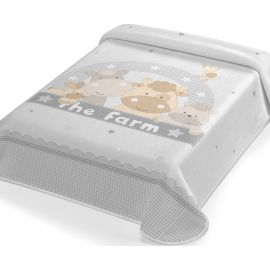 ΚΟΥΒΕΡΤΑ ΙΣΠΑΝΙΑΣ ΚΟΥΝΙΑΣ 110X140 BELPLA STER 664 GREY |  Βρεφικές Κουβέρτες στο espiti
