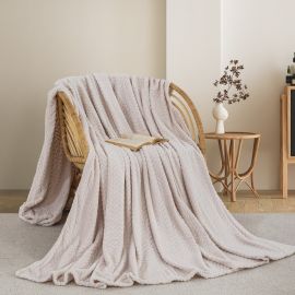 ΚΟΥΒΕΡΤΑ FLEECE ΜΟΝΗ 180X240 ADAM HOME (550) CREAM(15) |  Κουβέρτες fleece Μονές στο espiti