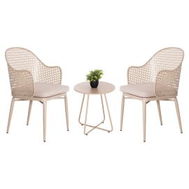 ΣΕΤ LOUNGE 3TMX ΕΞ.ΧΩΡΟΥ OREGO HM21107.03 ΑΛΟΥΜΙΝΙΟ & ΜΕΤΑΛΛΟ ΣΕ ΚΑΠΟΥΤΣΙΝΟ |  Σαλόνια κήπου στο espiti