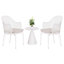 ΣΕΤ LOUNGE 3TMX ΕΞ.ΧΩΡΟΥ OREGO HM21106.02 ΑΛΟΥΜΙΝΙΟ ΣΕ ΛΕΥΚΟ |  Σαλόνια κήπου στο espiti