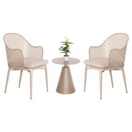 ΣΕΤ LOUNGE 3TMX ΕΞ.ΧΩΡΟΥ OREGO HM21106.03 ΑΛΟΥΜΙΝΙΟ ΣΕ ΚΑΠΟΥΤΣΙΝΟ |  Σαλόνια κήπου στο espiti
