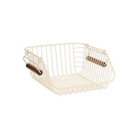 ESTIA ΚΑΛΑΘΙ ΟΡΓΑΝΩΣΗΣ ALLURE ΜΕΤΑΛΛΙΚΟ 26.5x29.5x16cm ΣΤΟΙΒΑΖΟΜΕΝΟ IVORY - 02-30124 Estia |  Εργαλεία Κουζίνας - Αξεσουάρ στο espiti