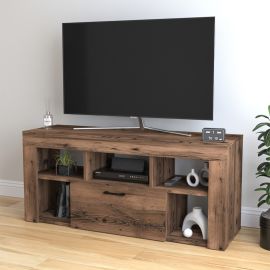 Έπιπλο τηλεόρασης Midili Megapap χρώμα καπνιστή καρυδιά 135x42x60,7εκ. |  Έπιπλα τηλεόρασης στο espiti