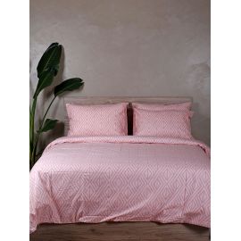 Παπλωματοθήκη Cotton Feelings 2042 Pink Διπλή (200x250) Sunshinehome |  Παπλωματοθήκες Διπλές στο espiti