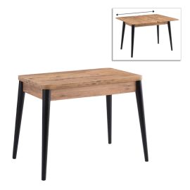 Τραπέζι Dolunay Megapap επεκτεινόμενο χρώμα atlantic pine - μαύρο 100x60(120x100)x79,5εκ. |  Τραπέζια στο espiti